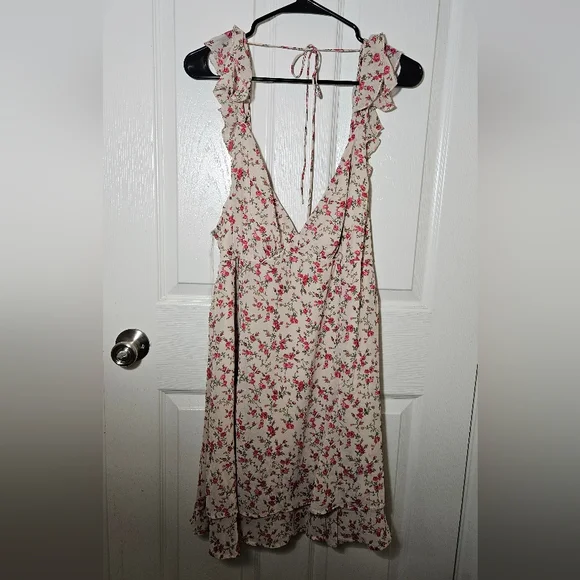 Wild Fable Floral Mini Dress XXL - Picture 2 of 7